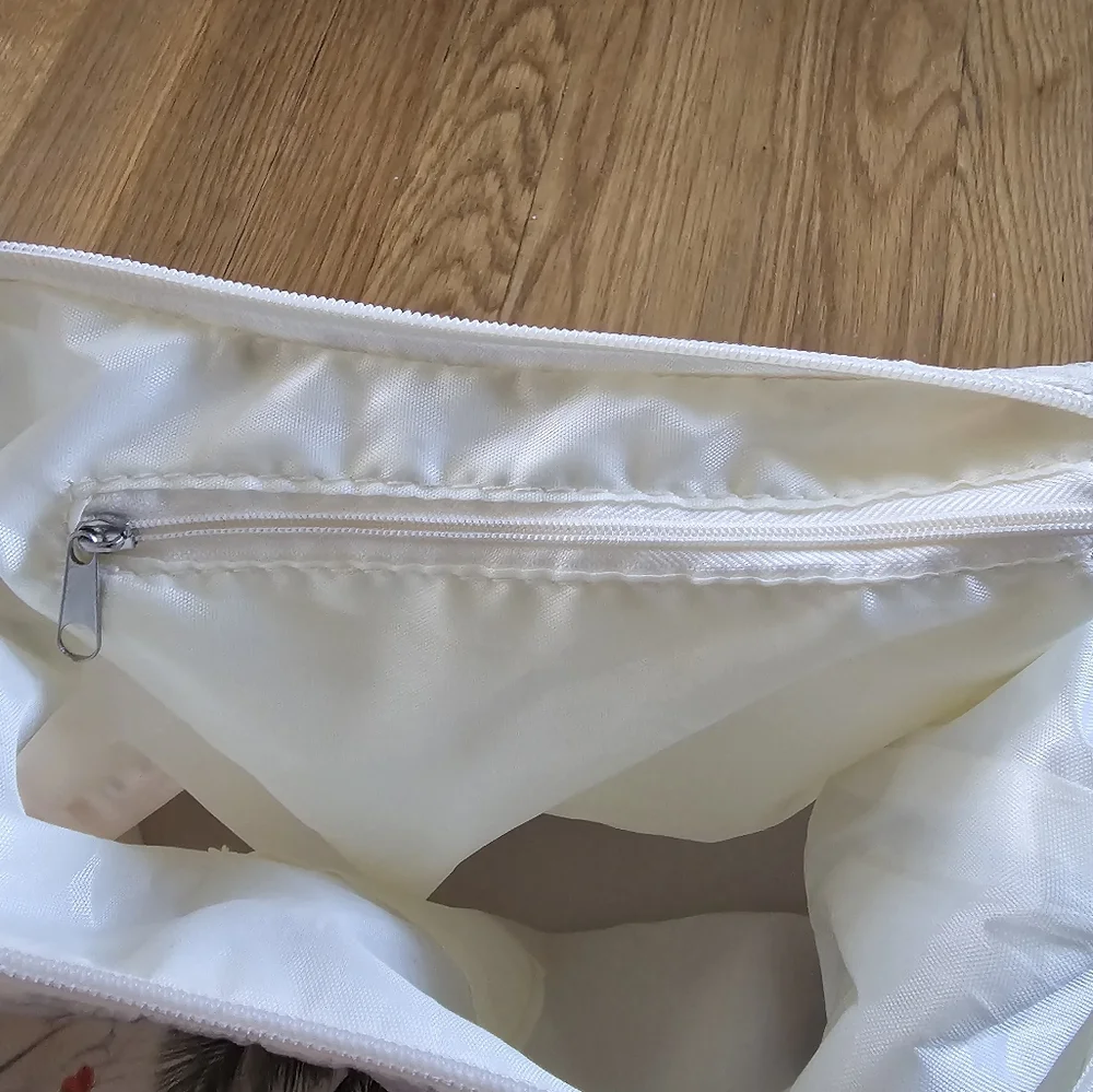 Miami Beach Vacation Postcard Print Zippered Shoulder Bag NWOT - Picture 5 of 12